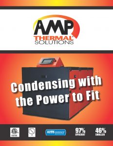 AMP Commercial Condensing Hot Water Boiler